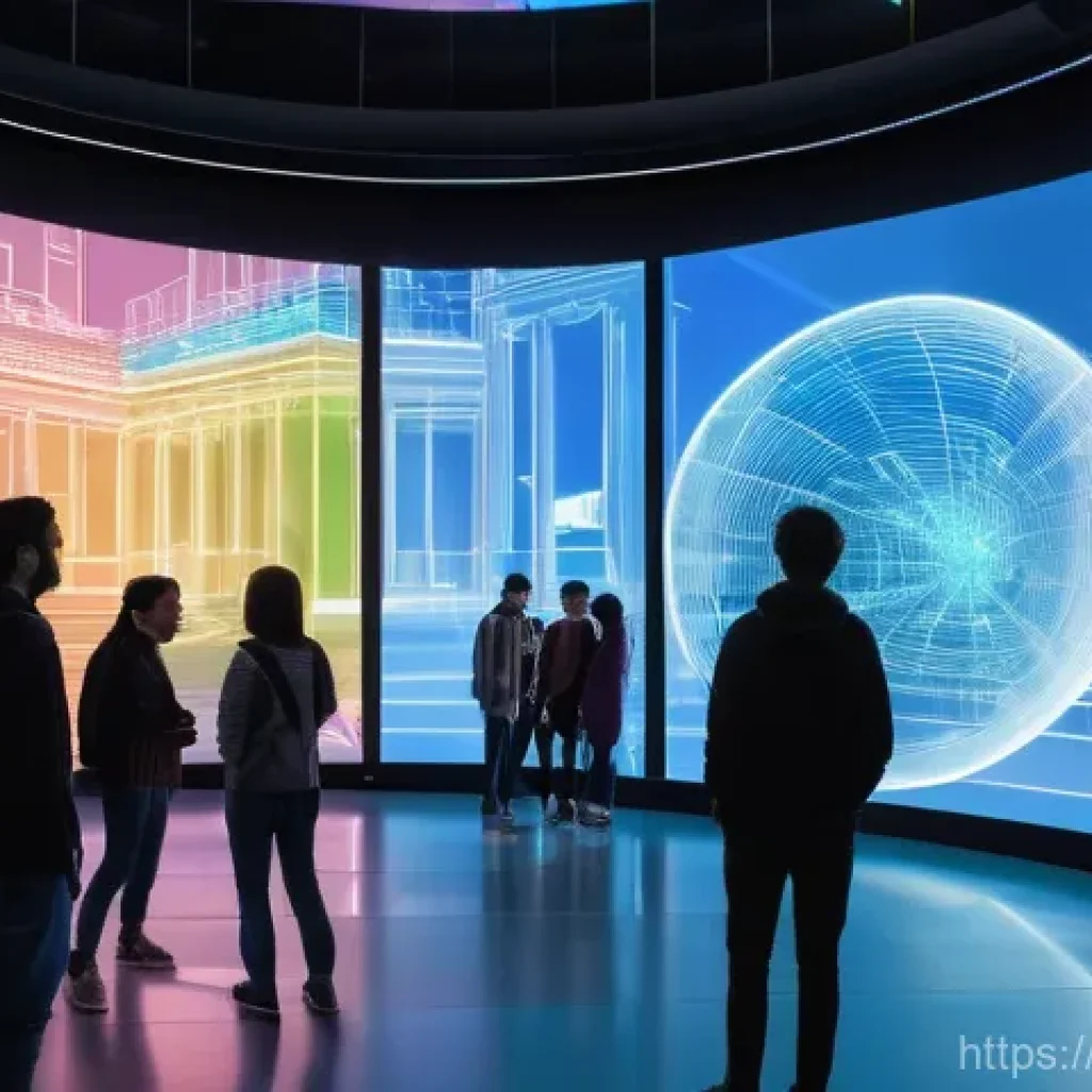 토마스 쿤의 패러다임 이론 - **Prompt 1: The Dawn of a New Paradigm**
"A visually striking, wide-angle shot of a diverse grou...